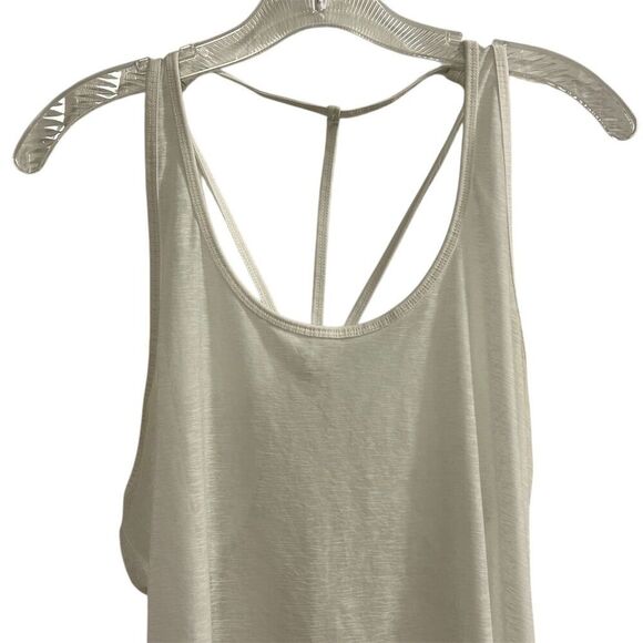 C9 Champion Women's White Strappy Back Tank Top Size M Athleisure - Picture 2 of 10